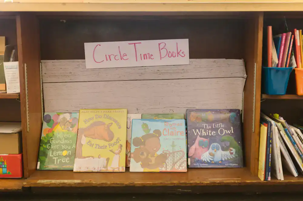Colorful books for young kids